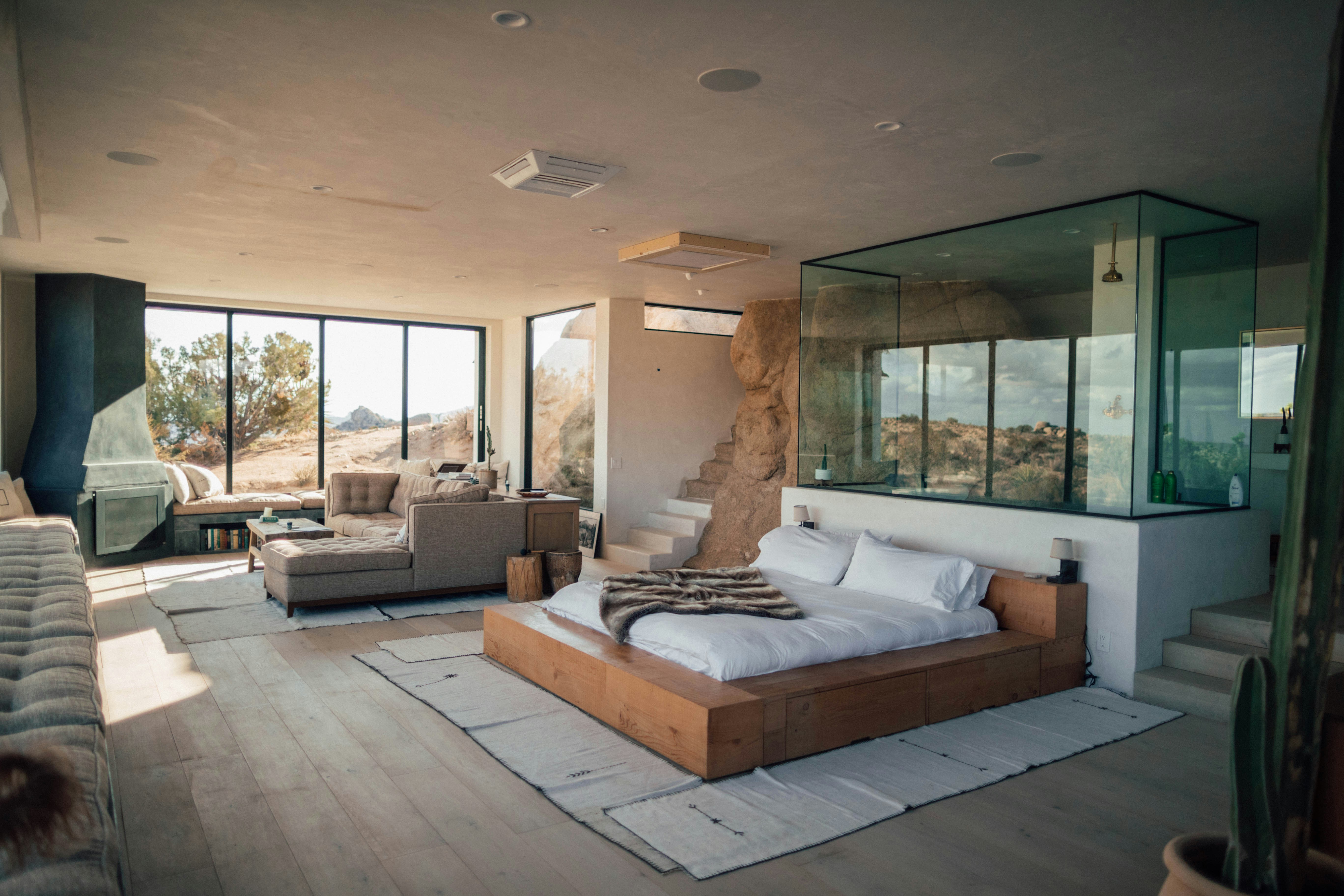 Luxury hotel room